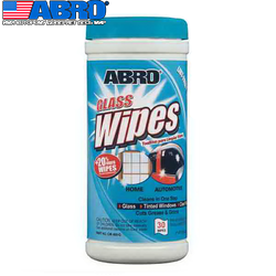 Салфетки влажные для стекол ABRO CW-400-G